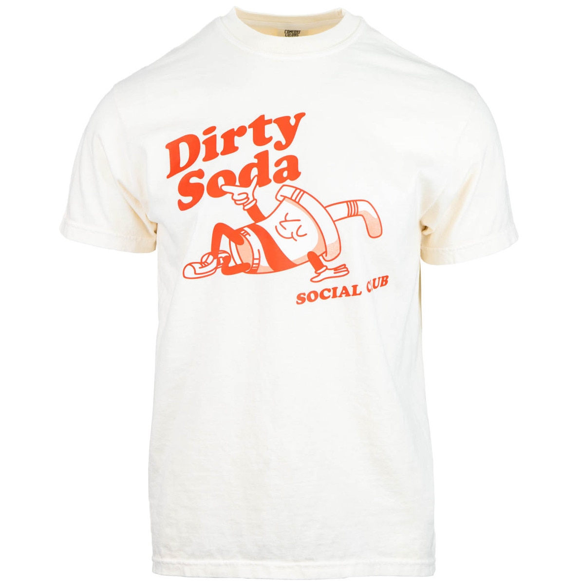 Dirty soda social club ivory unisex t-shirt